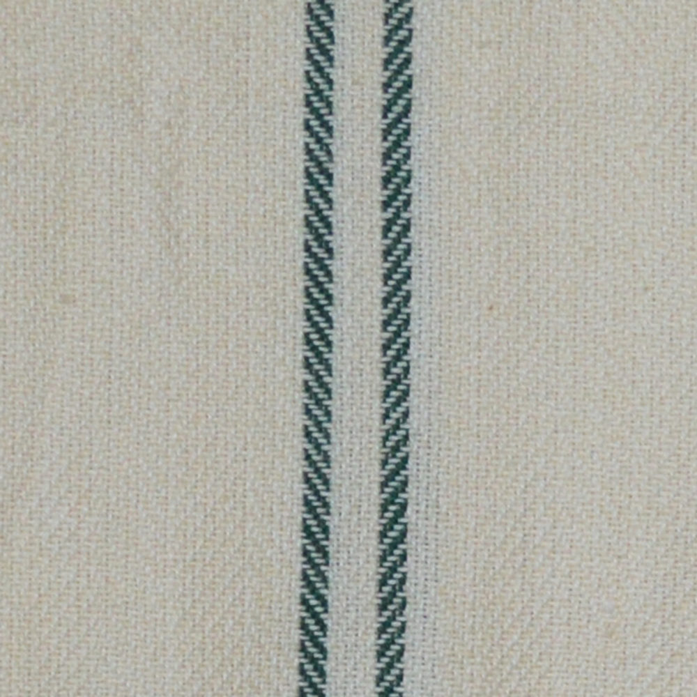 Tea Towel Vintage Stripe Green